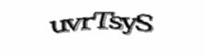 Security check image, please type the characters shown