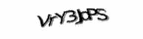 Security check image, please type the characters shown